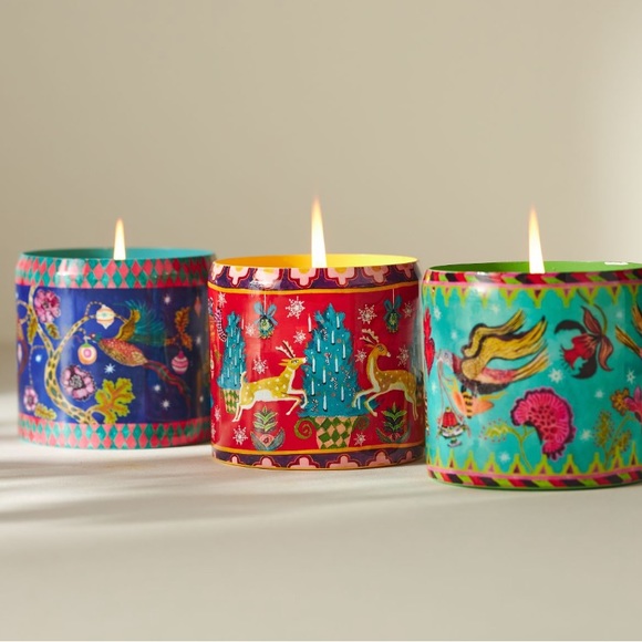 Raphael Balme RED Holiday Candle - Picture 8 of 8